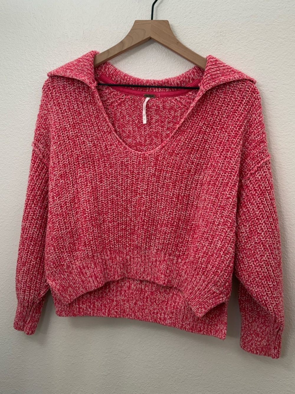 Free People Love This City Cropped Sweater Size XS - Picture 3 of 9